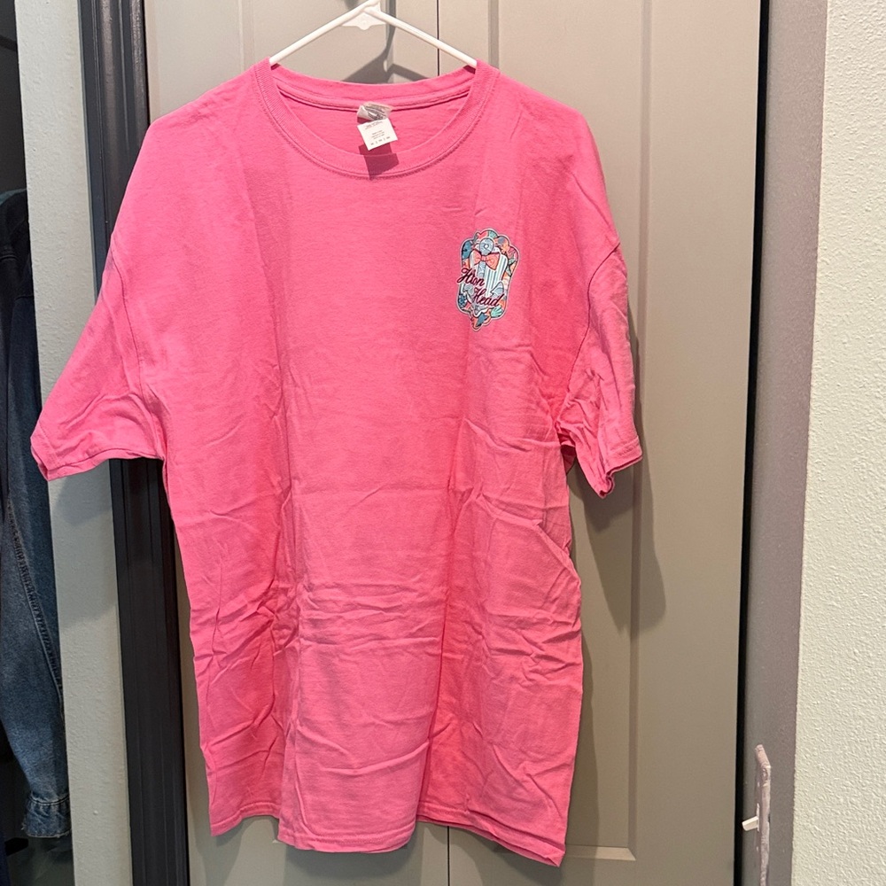 Woman’s Pink Graphic T-Shirt